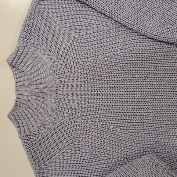 525 America Cotton Sweater Periwinkle Size S NWOT - Picture 2 of 7